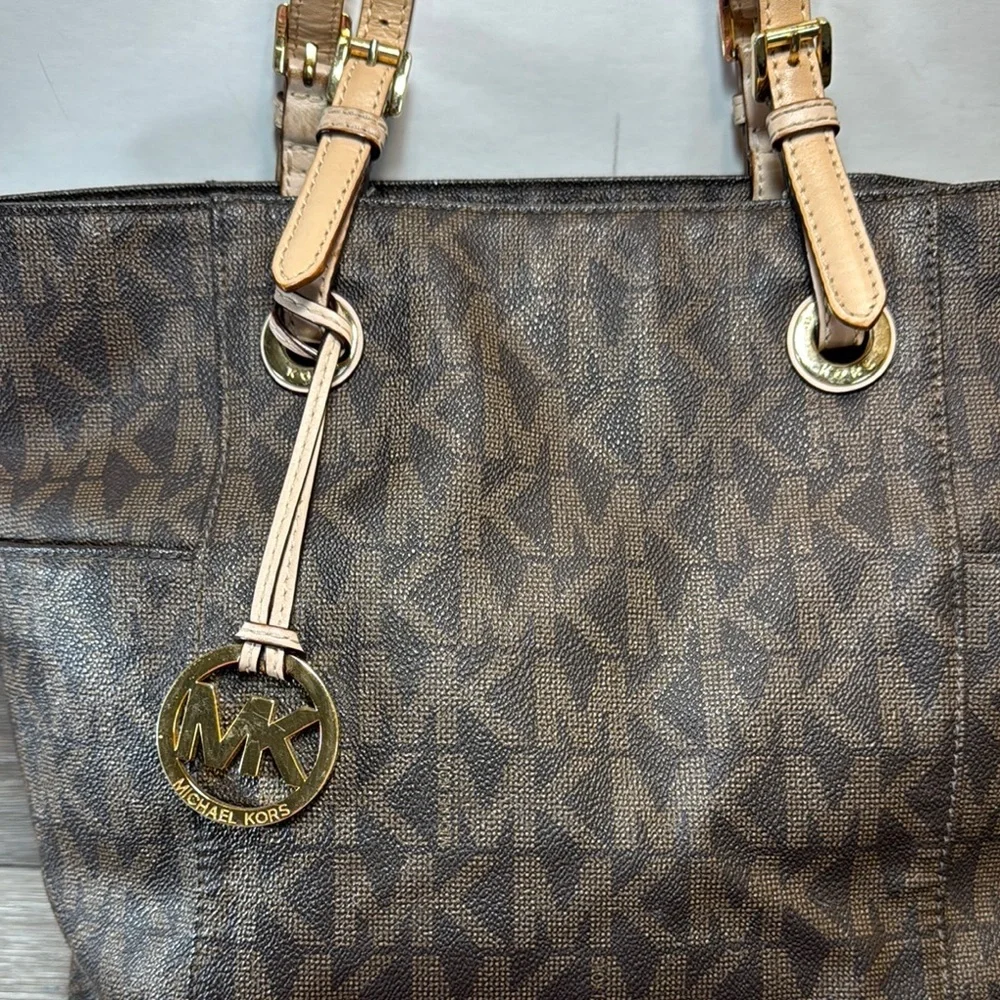 Michael Kors Dark Brown Signature Tote